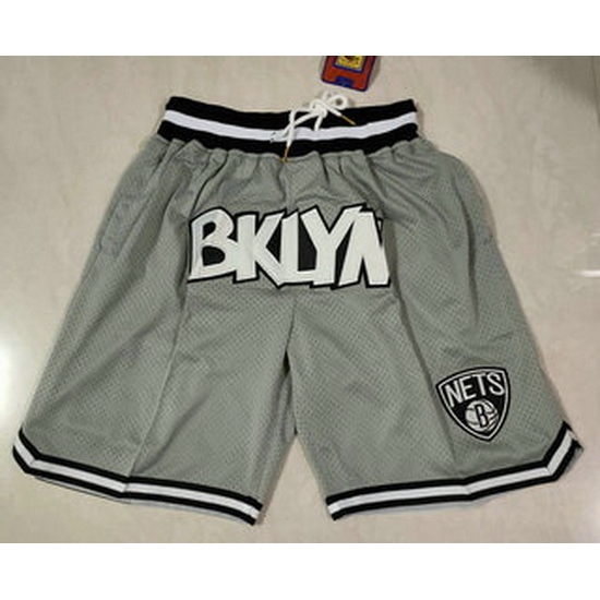 Brooklyn Nets Basketball Shorts 010 Brooklyn Nets Basketball Shorts 010