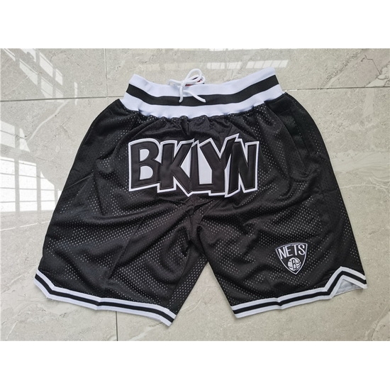 Brooklyn Nets Basketball Shorts 015 Brooklyn Nets Basketball Shorts 015