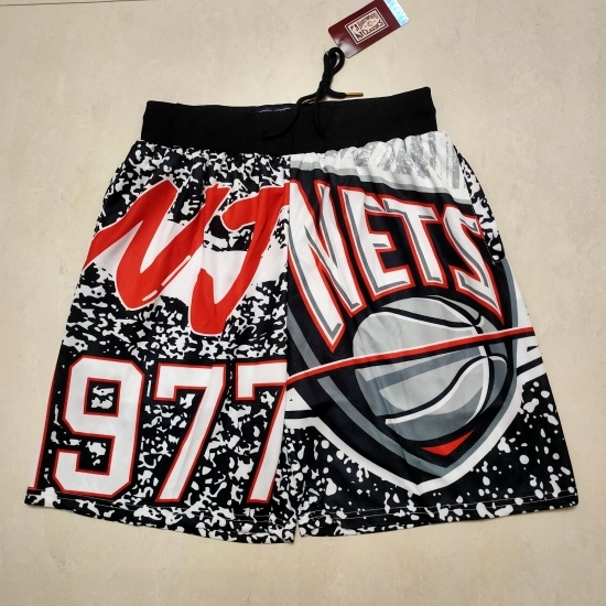 Brooklyn Nets Basketball Shorts 019 Brooklyn Nets Basketball Shorts 019