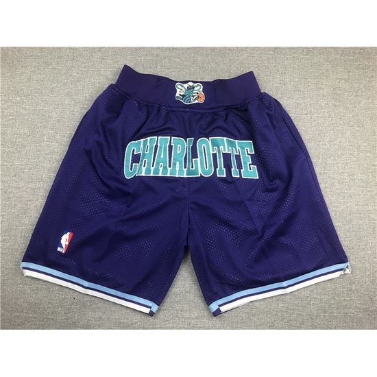 Charlotte Hornets Basketball Shorts 003 Charlotte Hornets Basketball Shorts 003