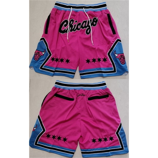Men Chicago Bulls Pink Shorts 28Run Small 29 Men Chicago Bulls Pink Shorts 28Run Small 29