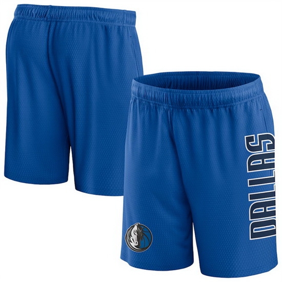 Men Dallas Mavericks Blue Post Up Mesh Shorts Men Dallas Mavericks Blue Post Up Mesh Shorts