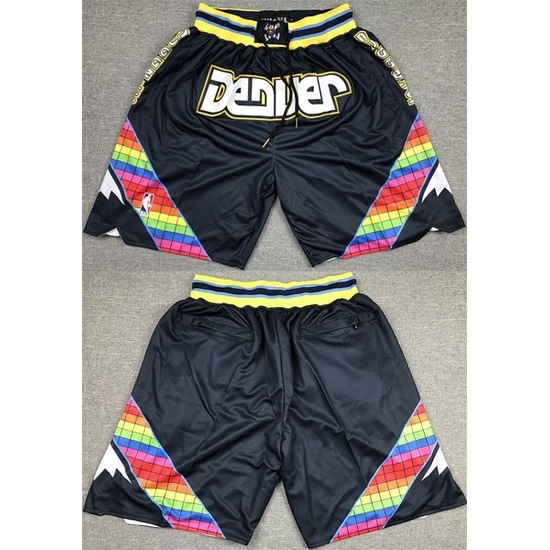 Denver Nuggets Basketball Shorts 017 Denver Nuggets Basketball Shorts 017