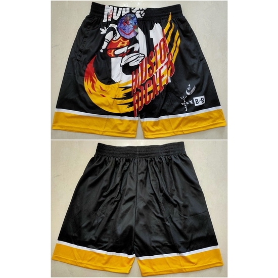 Houston Rockets Basketball Shorts 014 Houston Rockets Basketball Shorts 014