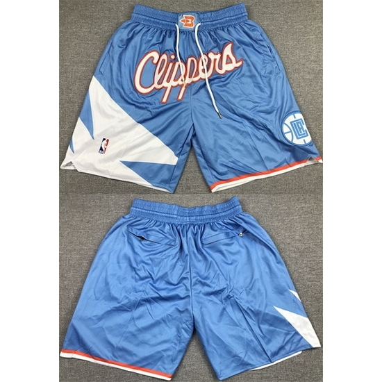 Los Angeles Clippers Basketball Shorts 021 Los Angeles Clippers Basketball Shorts 021