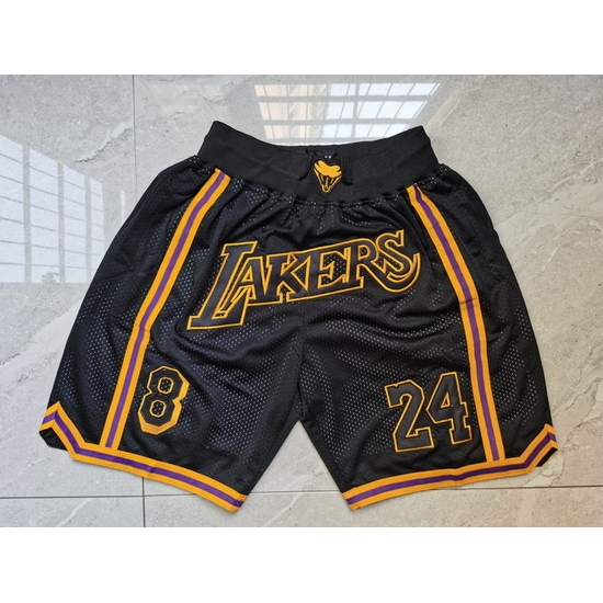 Los Angeles Lakers Basketball Shorts 019 Los Angeles Lakers Basketball Shorts 019