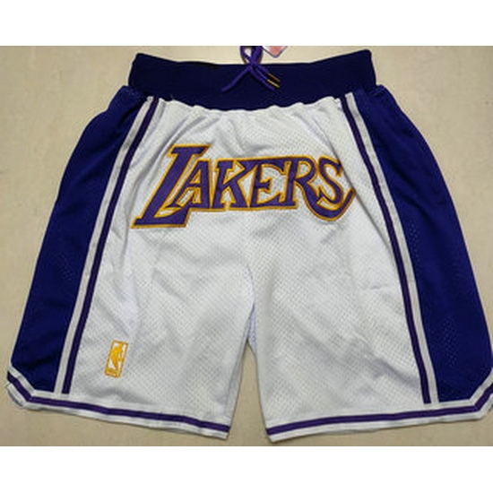 Los Angeles Lakers Basketball Shorts 041 Los Angeles Lakers Basketball Shorts 041