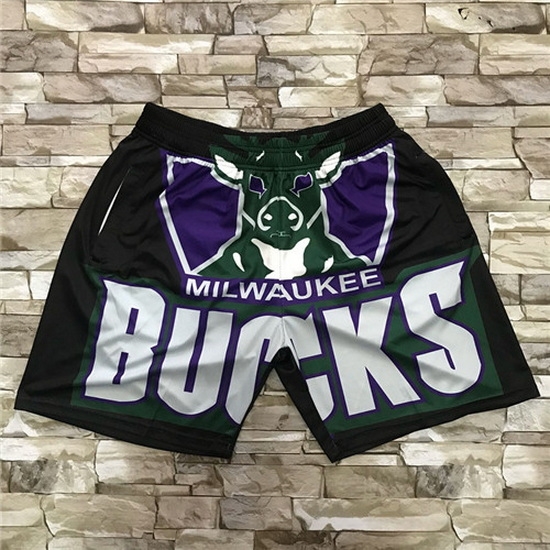 Milwaukee Bucks Basketball Shorts 006 Milwaukee Bucks Basketball Shorts 006