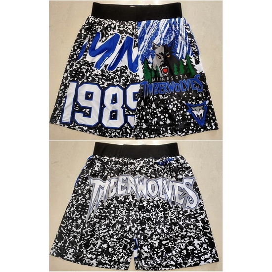 Minnesota Timberwolves Basketball Shorts 011 Minnesota Timberwolves Basketball Shorts 011