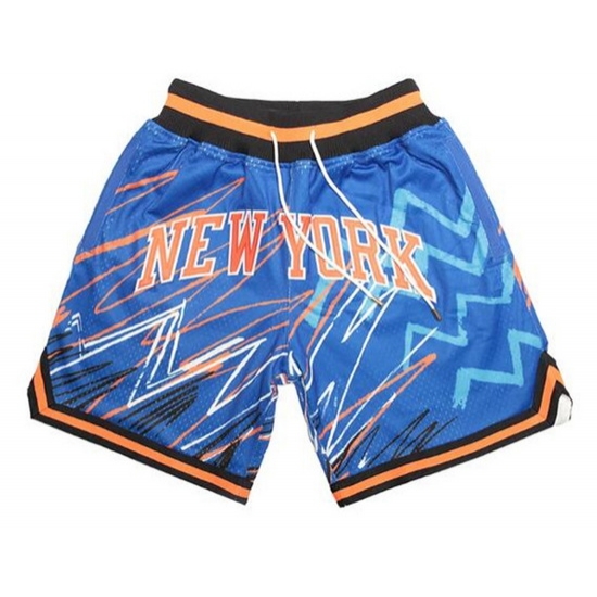 New York Knicks Basketball Shorts 007 New York Knicks Basketball Shorts 007