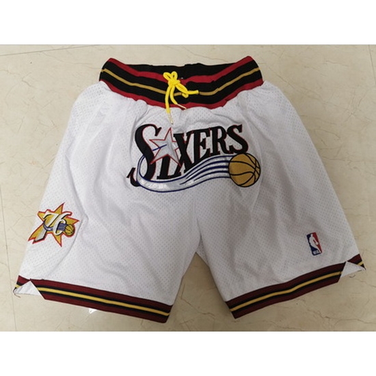 Philadelphia 76ers Basketball Shorts 003 Philadelphia 76ers Basketball Shorts 003