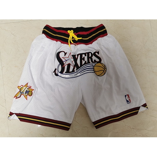 Philadelphia 76ers Basketball Shorts 006 Philadelphia 76ers Basketball Shorts 006
