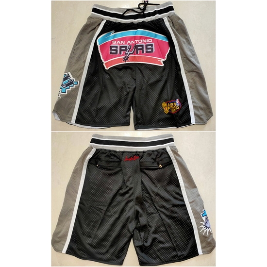 San Antonio Spurs Basketball Shorts 007 San Antonio Spurs Basketball Shorts 007