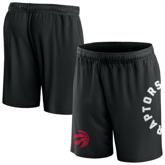 Men Toronto Raptors Black Post Up Mesh Shorts Men Toronto Raptors Black Post Up Mesh Shorts