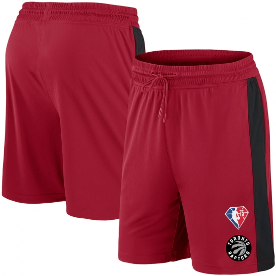Men Toronto Raptors Red Shorts Men Toronto Raptors Red Shorts