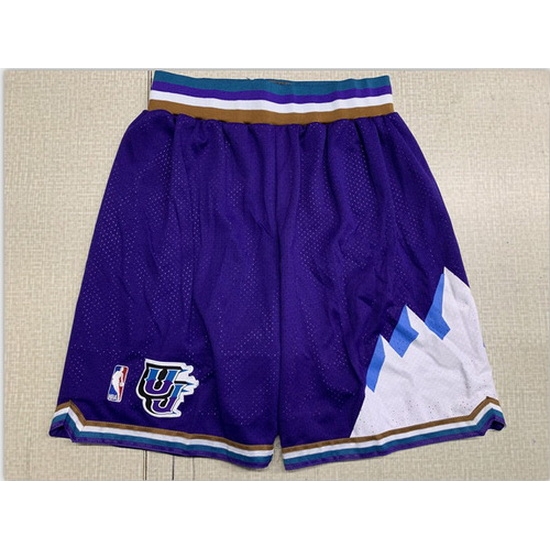 Utah Jazz Jerseys Basketball Shorts 002 Utah Jazz Jerseys Basketball Shorts 002