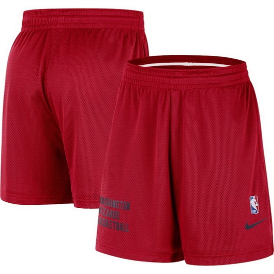 Men Washington Wizards Red Warm Up Performance Practice Shorts Men Washington Wizards Red Warm Up Performance Practice Shorts