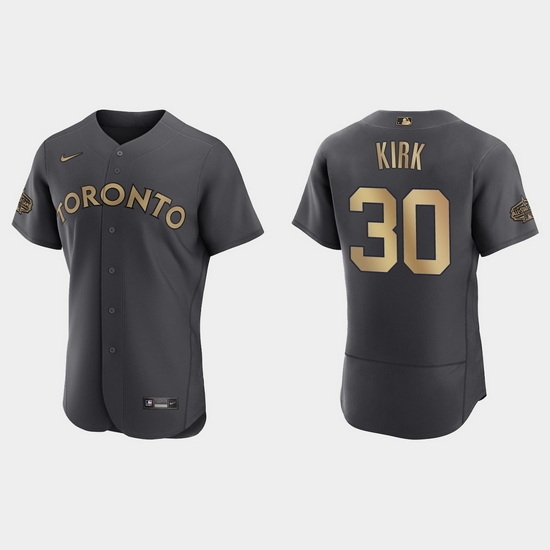 Men Alejandro Kirk Toronto Blue Jays 2022 Mlb All Star Game Authentic Charcoal Jersey Men Alejandro Kirk Toronto Blue Jays 2022 Mlb All Star Game Authentic Charcoal Jersey