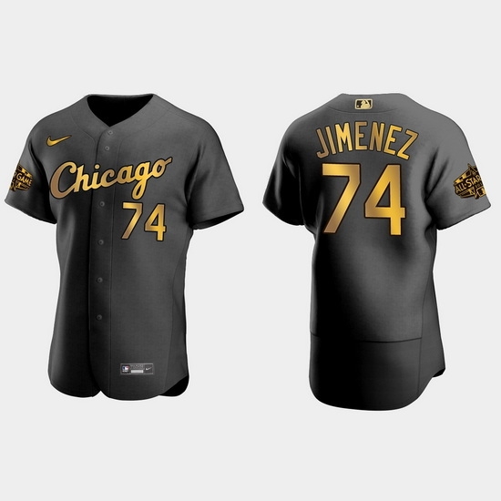 Men Chicago White Sox Eloy Jimenez 2022 Mlb All Star Game Authentic Black Men Jersey Men Chicago White Sox Eloy Jimenez 2022 Mlb All Star Game Authentic Black Men Jersey