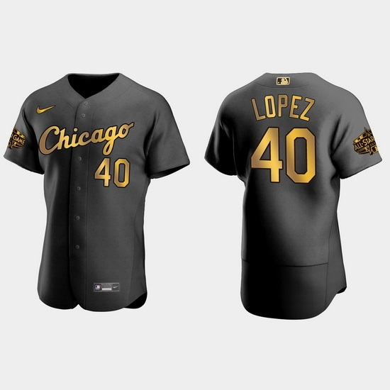 Men Chicago White Sox Reynaldo Lopez 2022 Mlb All Star Game Authentic Black Men Jersey Men Chicago White Sox Reynaldo Lopez 2022 Mlb All Star Game Authentic Black Men Jersey