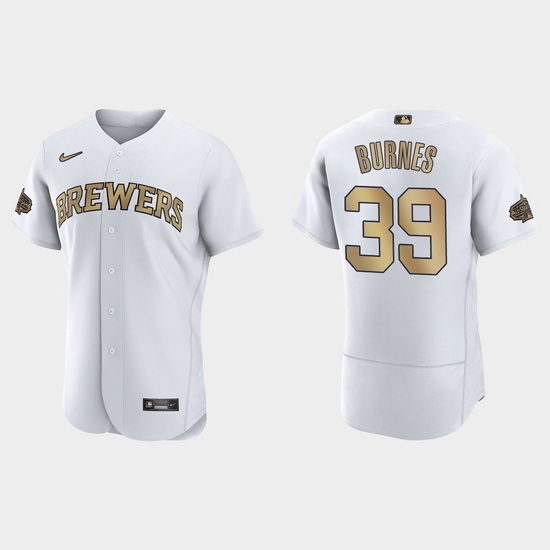 Men Corbin Burnes Milwaukee Brewers 2022 Mlb All Star Game Authentic White Jersey Men Corbin Burnes Milwaukee Brewers 2022 Mlb All Star Game Authentic White Jersey