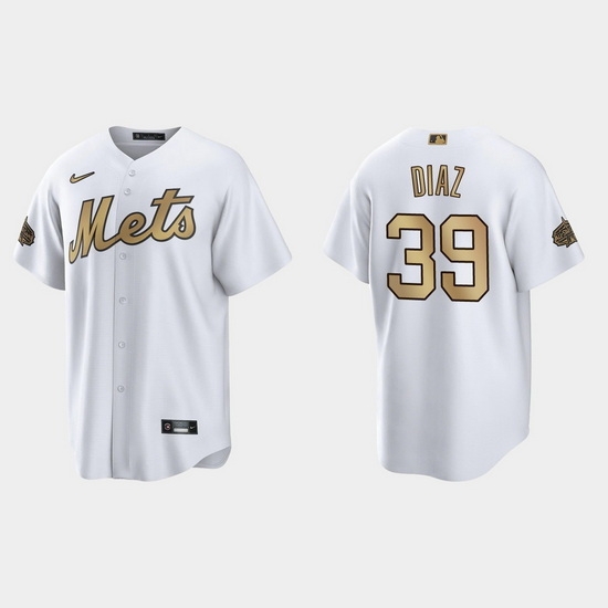 Men Edwin Diaz New York Mets 2022 Mlb All Star Game White Jersey Men Edwin Diaz New York Mets 2022 Mlb All Star Game White Jersey