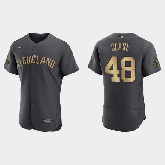 Men Emmanuel Clase Guardians 2022 Mlb All Star Game Authentic Charcoal Jersey Men Emmanuel Clase Guardians 2022 Mlb All Star Game Authentic Charcoal Jersey