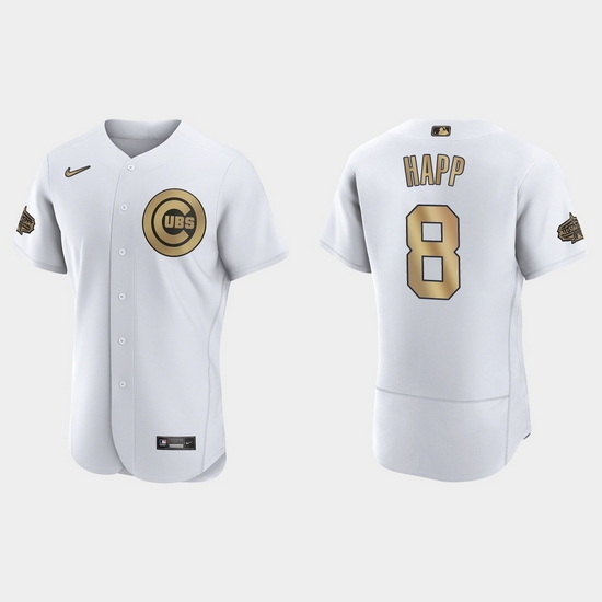 Men Ian Happ Chicago Cubs 2022 Mlb All Star Game Authentic White Jersey Men Ian Happ Chicago Cubs 2022 Mlb All Star Game Authentic White Jersey