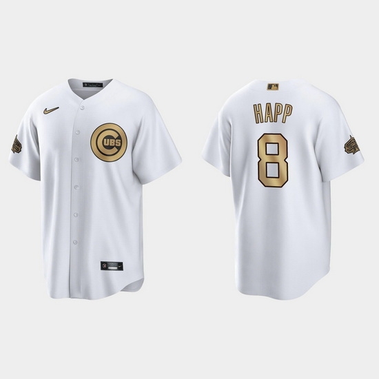 Men Ian Happ Chicago Cubs 2022 Mlb All Star Game White Jersey Men Ian Happ Chicago Cubs 2022 Mlb All Star Game White Jersey
