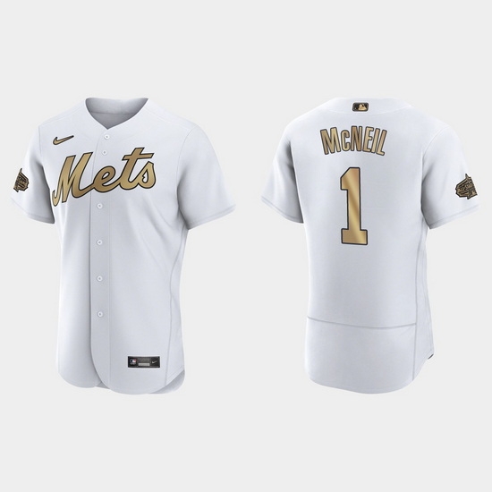 Men Jeff Mcneil New York Mets 2022 Mlb All Star Game Authentic White Jersey Men Jeff Mcneil New York Mets 2022 Mlb All Star Game Authentic White Jersey
