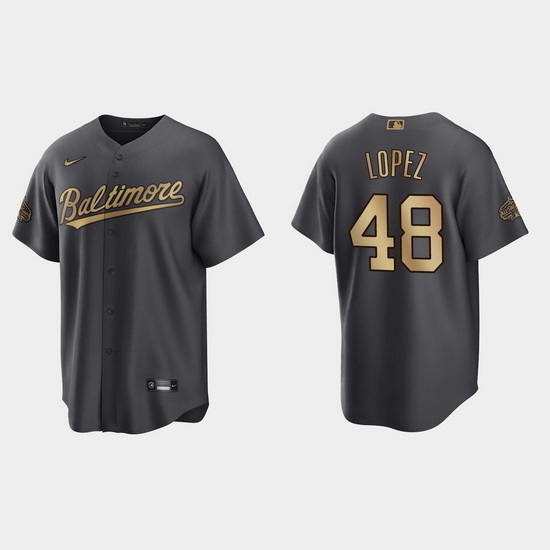 Men Jorge Lopez Baltimore Orioles 2022 Mlb All Star Game Charcoal Jersey Men Jorge Lopez Baltimore Orioles 2022 Mlb All Star Game Charcoal Jersey