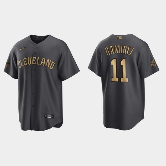 Men Jose Ramirez Guardians 2022 Mlb All Star Game Charcoal Jersey Men Jose Ramirez Guardians 2022 Mlb All Star Game Charcoal Jersey