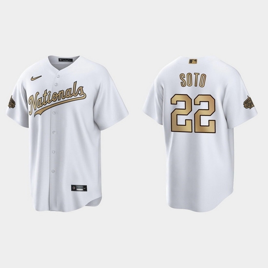 Men Juan Soto Washington Nationals 2022 Mlb All Star Game White Jersey Men Juan Soto Washington Nationals 2022 Mlb All Star Game White Jersey