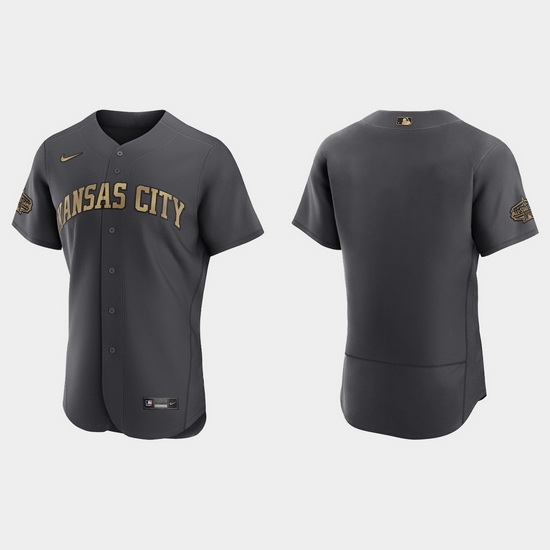 Men Kansas City Royals 2022 Mlb All Star Game Authentic Charcoal Jersey Men Kansas City Royals 2022 Mlb All Star Game Authentic Charcoal Jersey