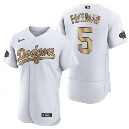 Men Los Angeles Dodgers freddie freeman white 2022 mlb all-star game authentic jersey Men Los Angeles Dodgers freddie freeman white 2022 mlb all-star game authentic jersey