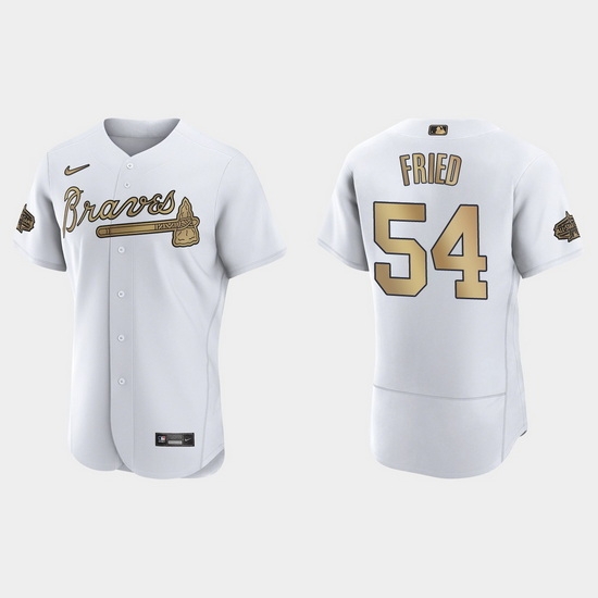 Men Max Fried Atlanta Braves 2022 Mlb All Star Game Authentic White Jersey Men Max Fried Atlanta Braves 2022 Mlb All Star Game Authentic White Jersey