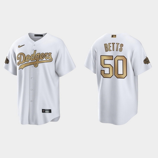 Men Mookie Betts Los Angeles Dodgers 2022 Mlb All Star Game White Jersey Men Mookie Betts Los Angeles Dodgers 2022 Mlb All Star Game White Jersey