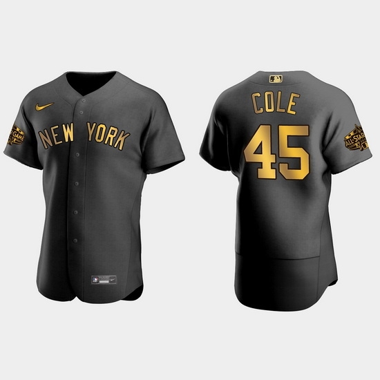 Men New York Yankees Gerrit Cole 2022 Mlb All Star Game Black Men Jersey Men New York Yankees Gerrit Cole 2022 Mlb All Star Game Black Men Jersey