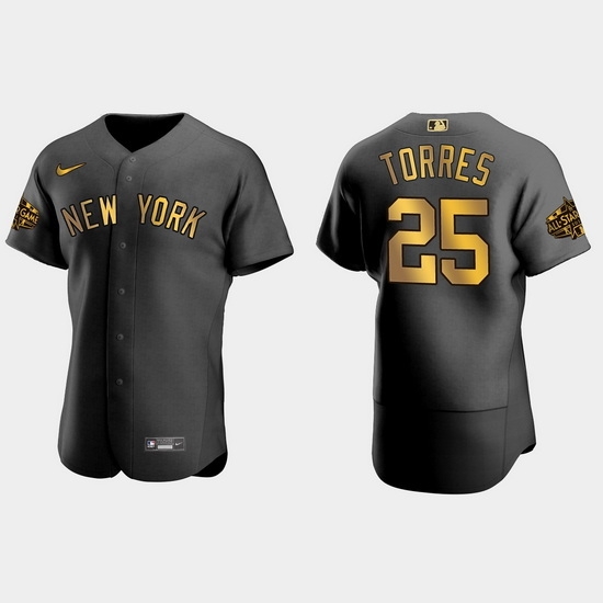 Men New York Yankees Gleyber Torres 2022 Mlb All Star Game Black Men Jersey Men New York Yankees Gleyber Torres 2022 Mlb All Star Game Black Men Jersey