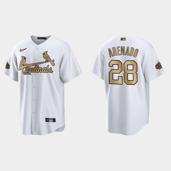 Men Nolan Arenado St.Louis Cardinals 2022 Mlb All Star Game White Jersey Men Nolan Arenado St.Louis Cardinals 2022 Mlb All Star Game White Jersey