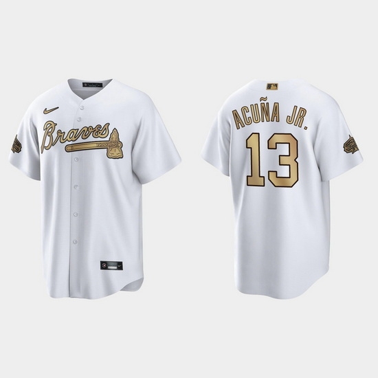 Men Ronald Acuna Jr. Atlanta Braves 2022 Mlb All Star Game White Jersey Men Ronald Acuna Jr. Atlanta Braves 2022 Mlb All Star Game White Jersey