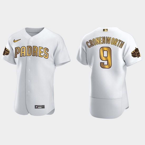 Men San Diego Padres Jake Cronenworth 2022 Mlb All Star Game White Gold Men Jersey Men San Diego Padres Jake Cronenworth 2022 Mlb All Star Game White Gold Men Jersey