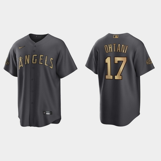 Men Shohei Ohtani Los Angeles Angels 2022 Mlb All Star Game Charcoal Jersey Men Shohei Ohtani Los Angeles Angels 2022 Mlb All Star Game Charcoal Jersey