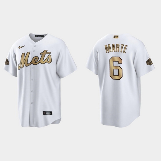 Men Starling Marte New York Mets 2022 Mlb All Star Game White Jersey Men Starling Marte New York Mets 2022 Mlb All Star Game White Jersey