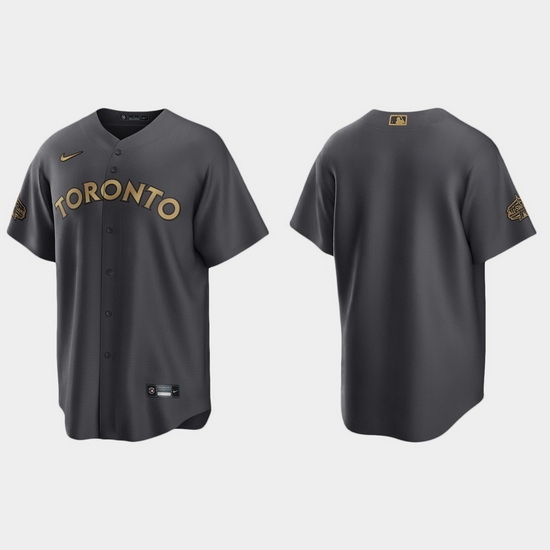 Men Toronto Blue Jays 2022 Mlb All Star Game Charcoal Jersey Men Toronto Blue Jays 2022 Mlb All Star Game Charcoal Jersey