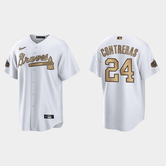 Men William Contreras Atlanta Braves 2022 Mlb All Star Game White Jersey Men William Contreras Atlanta Braves 2022 Mlb All Star Game White Jersey