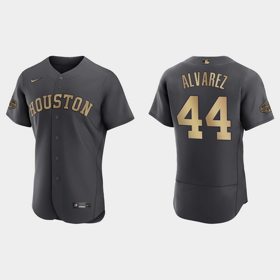Men Yordan Alvarez Houston Astros 2022 Mlb All Star Game Authentic Charcoal Jersey Men Yordan Alvarez Houston Astros 2022 Mlb All Star Game Authentic Charcoal Jersey