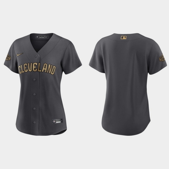 Women Guardians 2022 Mlb All Star Game Replica Charcoal Jersey Women Guardians 2022 Mlb All Star Game Replica Charcoal Jersey