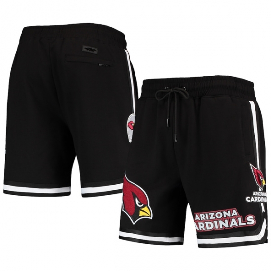 Men Arizona Cardinals Black Shorts Men Arizona Cardinals Black Shorts
