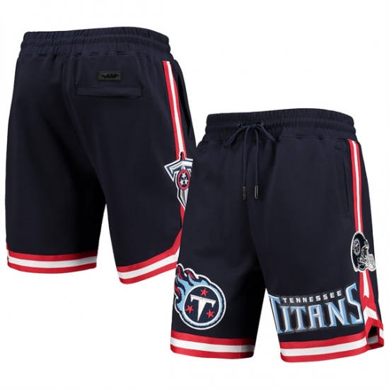 Men Tennessee Titans Navy Shorts Men Tennessee Titans Navy Shorts